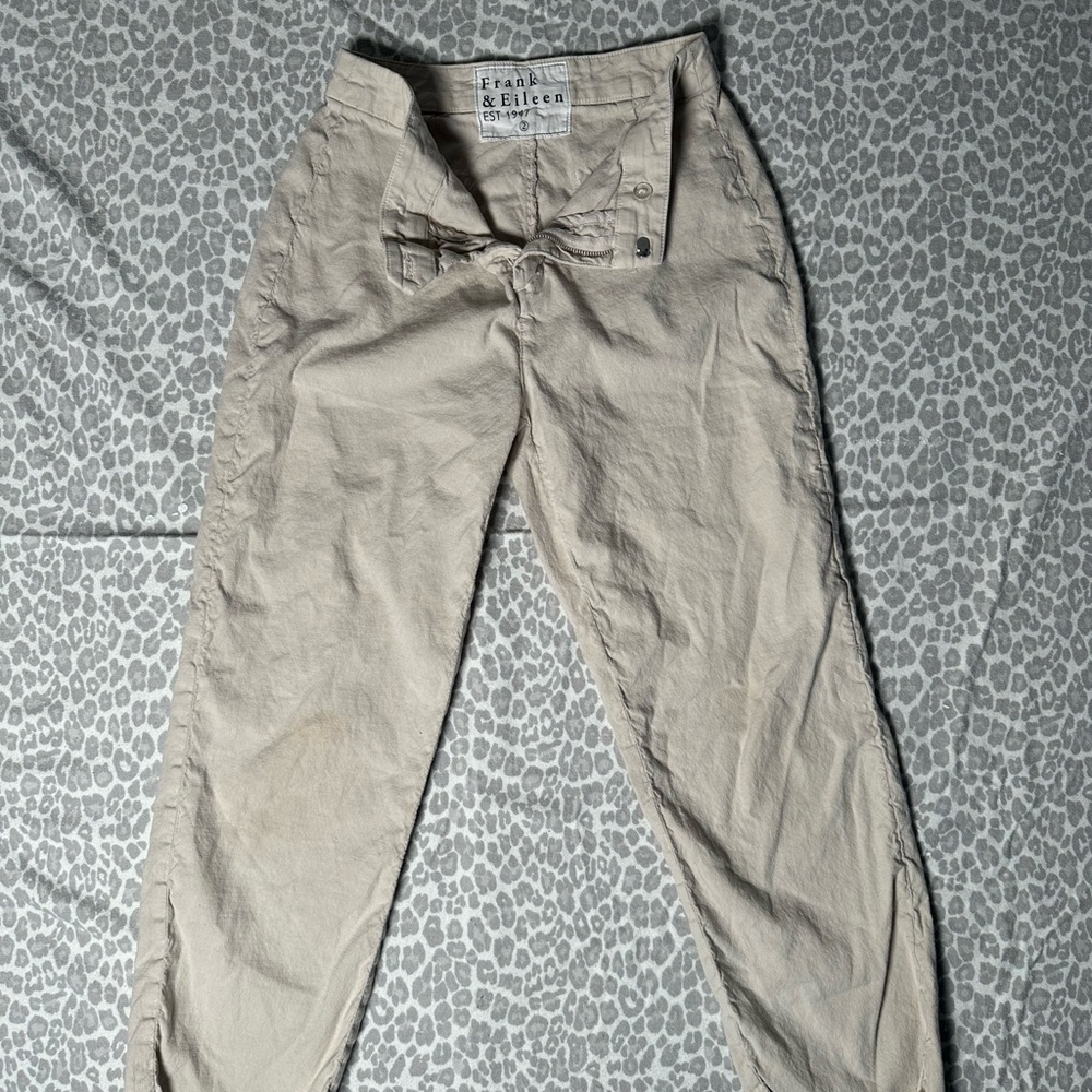 Frank & Eileen Light Tan Trousers
